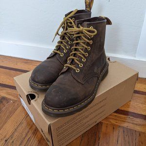 Dr. Martens 1460 "Crazy Horse Leather" Lace Up Boots